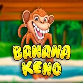 Banana Keno slot logo by Caleta Gaming at Joki CasinoBanana Keno
