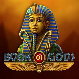 Logo of Book of Gods from BF Games at Joki Casino