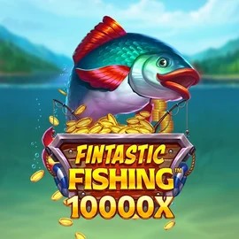 Fintastic Fishing slot logo by Foxium at Joki CasinoFintastic Fishing