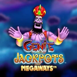 Logo of Genie Jackpots Megaways from Blueprint Gaming at Joki Casino