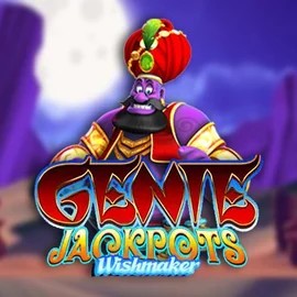 Genie Jackpots Wishmaker logo by Blueprint Gaming at Joki CasinoGenie Jackpots Wishmaker