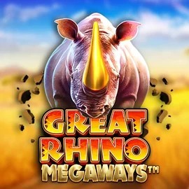 Great Rhino Megaways slot visual from Pragmatic Play available on jokicasinos-fi.com