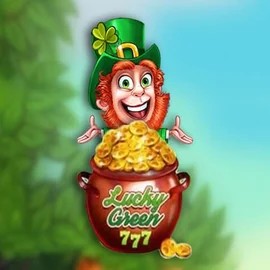 Lucky Green slot logo by betiXon at Joki CasinoLucky Green