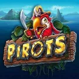 Pirots slot logo by ELK Studios at Joki CasinoPirots