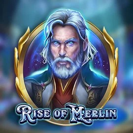 Slots logo of Rise of Merlin from Play'n GO at Joki Casino