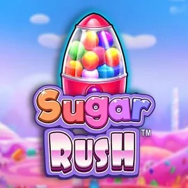 Sugar Rush logo by Pragmatic Play at Joki CasinoSugar Rush